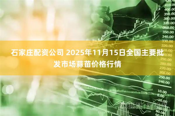 石家庄配资公司 2025年11月15日全国主要批发市场蒜苗价格行情